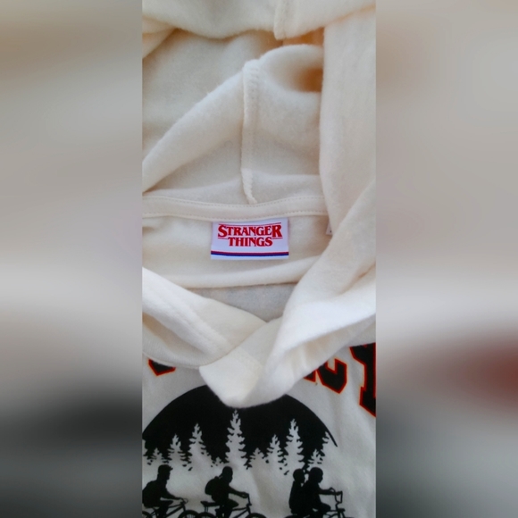 Stranger Things Upside Down Cropped Hoodie - Picture 7 of 7